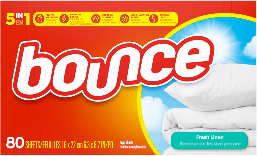 Bounce Dryer Sheets