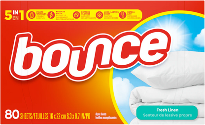 Bounce Dryer Sheets